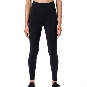 NWT Tuff Athletics Ladies Black High Rise Tight